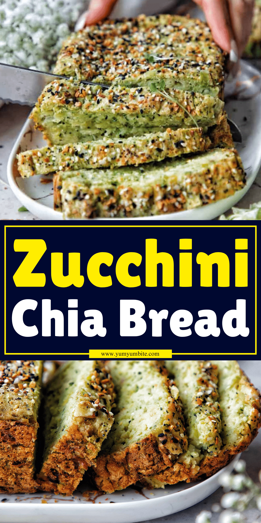 Zucchini Chia Bread