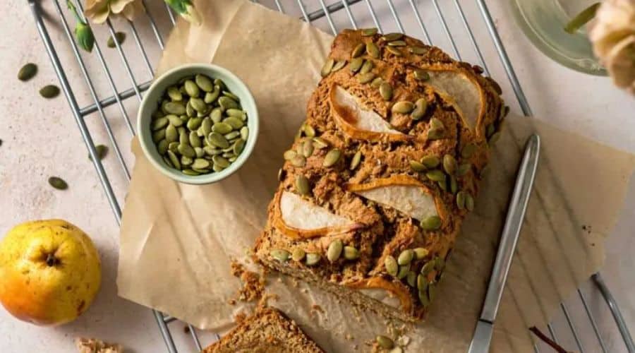 Zucchini Pear Bread