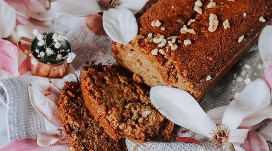 Zucchini Walnut Bread